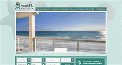 Desktop Screenshot of destinflrentals.com