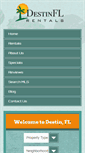 Mobile Screenshot of destinflrentals.com
